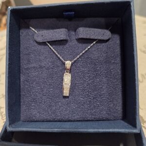 Dazzling Silver Pendant Necklace